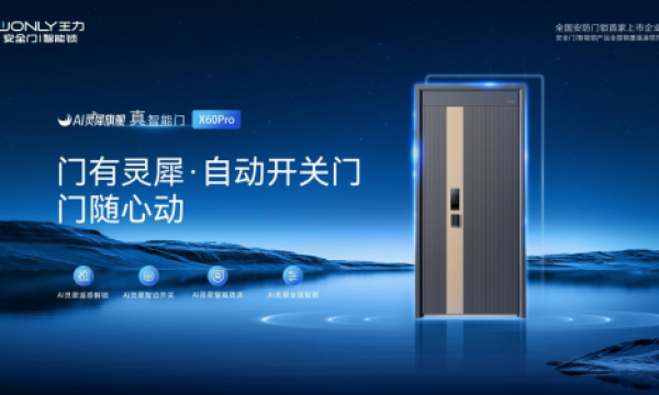 王力AI灵犀自动开关真智能门X60pro用心守护家